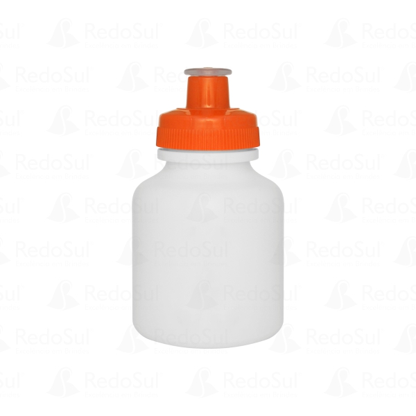 Squeeze personalizado Corpo Branco 300ml Squeeze personalizado Corpo Branco 300ml